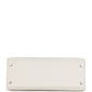 Kelly Sellier 28 Gris Pale Epsom Palladium Hardware
