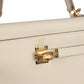 Kelly Sellier 25 Craie Epsom Gold Hardware