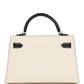 Special Order (HSS) Kelly Sellier 20 Nata and Black Chevre Mysore Palladium Hardware
