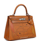 Kelly Sellier 28 "Painted Quadrige" Naturel Sable Butler Palladium Hardware