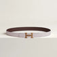 MINI CONSTANCE SO BLACK BELT BUCKLE & REVERSIBLE LEATHER STRAP 24 MM