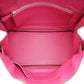 Hermes Fuchsia Shiny Porosus Crocodile Birkin 30