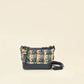 Chanel Navy Multicolor Tweed Gabrielle Hobo Small