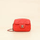 Chanel Red Ultimate Stitch Mini Flap Wallet on Chain