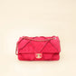 Chanel Fuchsia Diamond Fringe Flap
