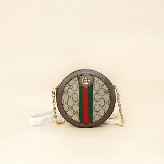 Gucci Bicolor Ophidia Round Shoulder