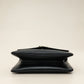 Gucci Black Rajah Medium Vitello Palmellato Lux Crystal Shoulder