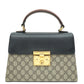 Gucci Tricolor Padlock Top Handle