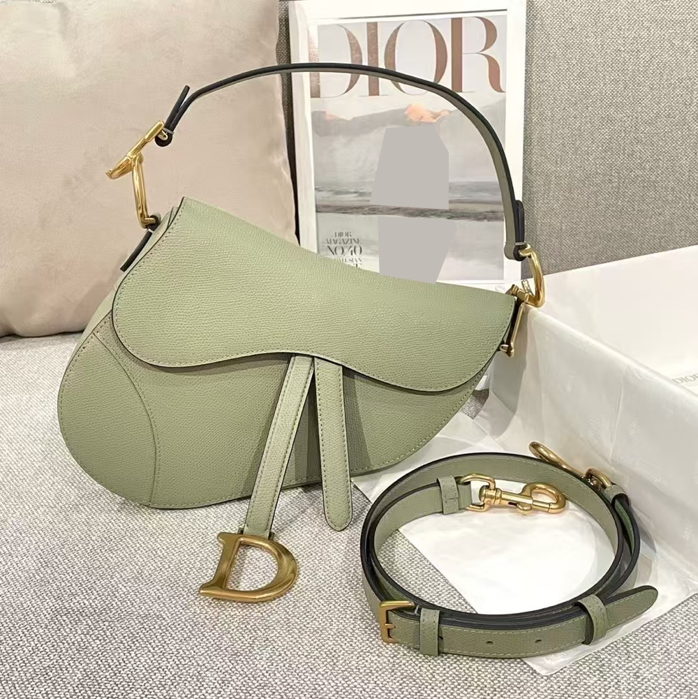 Classic Leather Saddle Bag