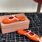 Orange Sandal