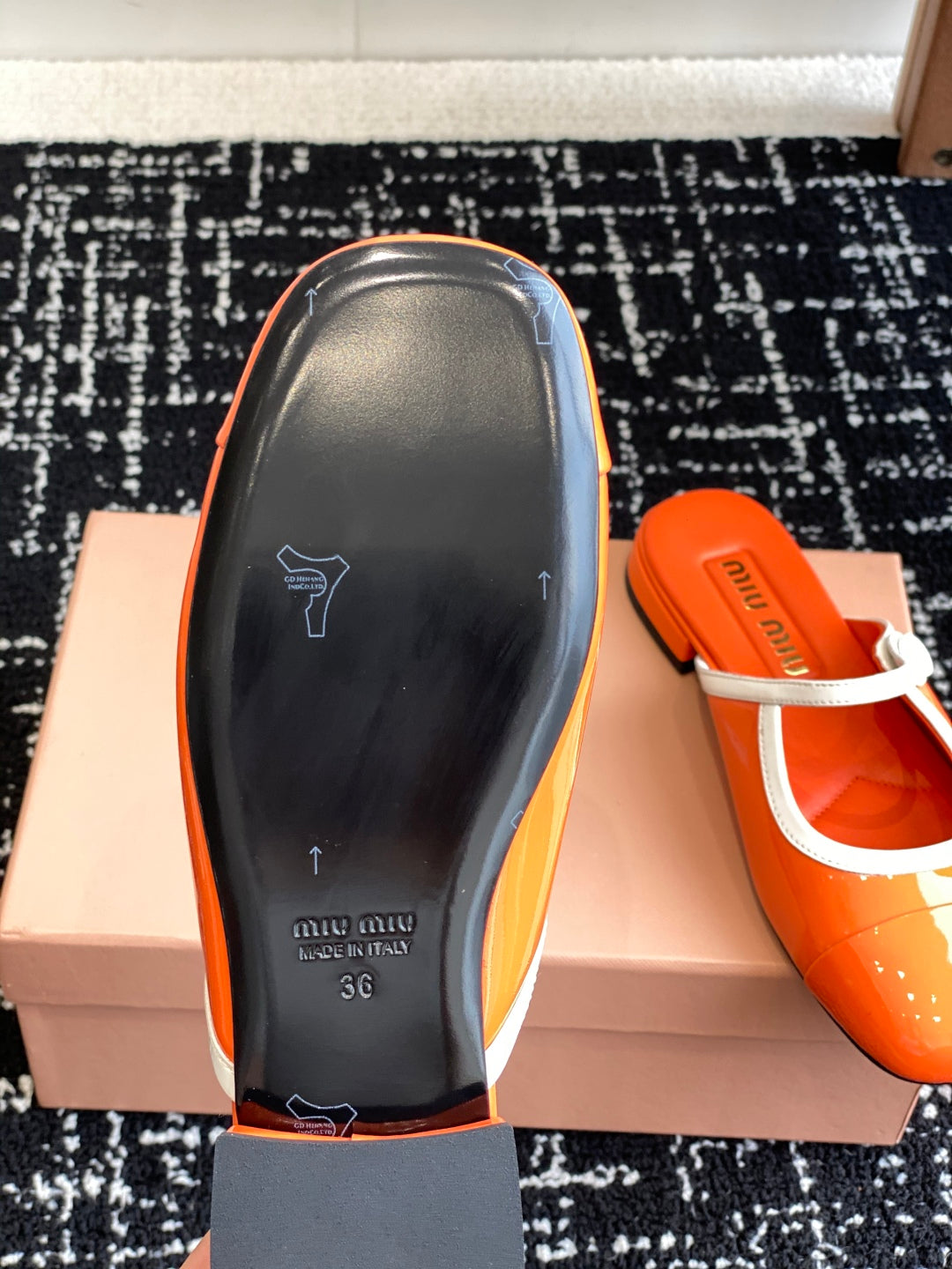 Orange Sandal