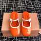 Orange Sandal