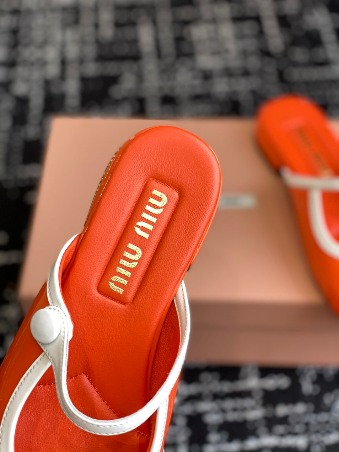 Orange Sandal