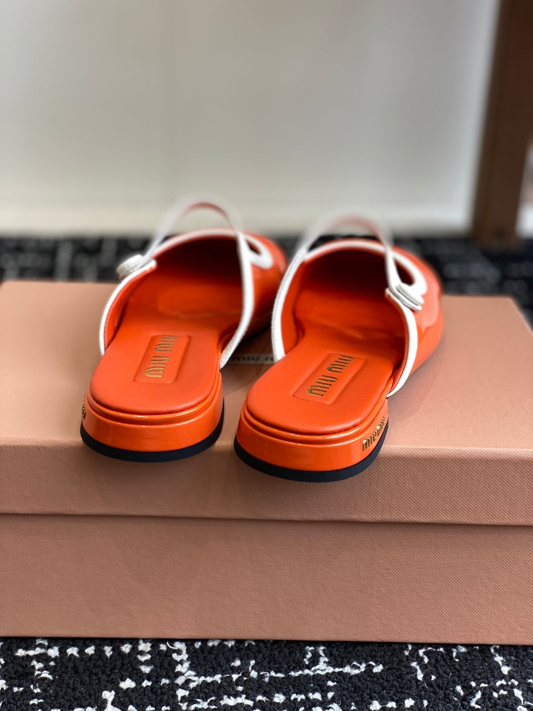 Orange Sandal