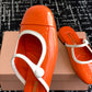 Orange Sandal