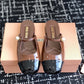 Brown and black Sandal