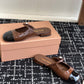 Brown and black Sandal