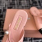 Pink and Black Sandal