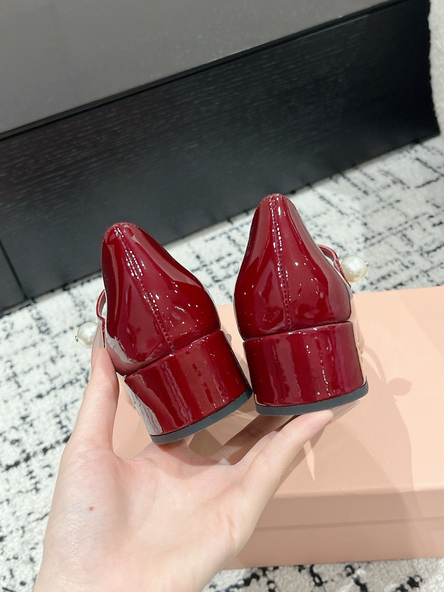 Red and Black Heels