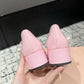 Pink and Black Heels