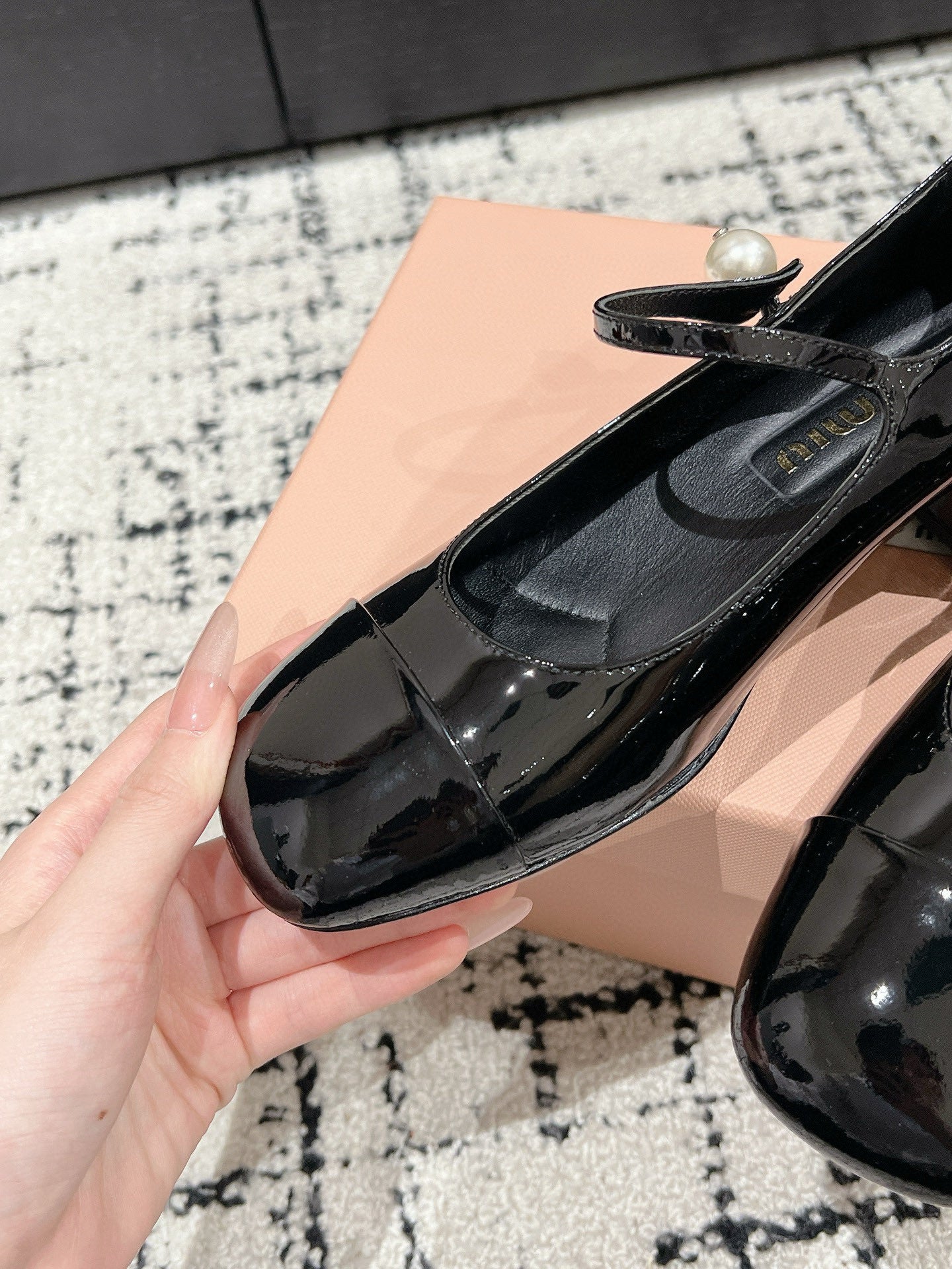 Black heels