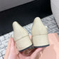 Beige and Black heels