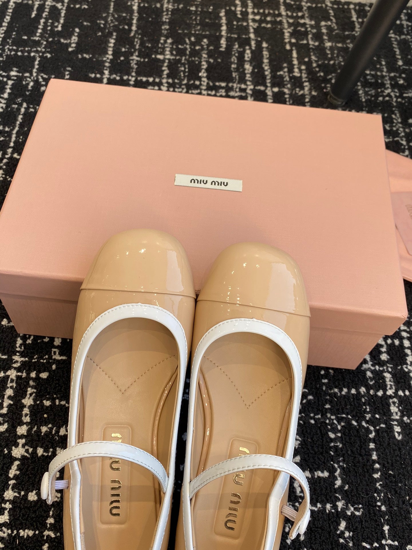 Beige Mary Jane