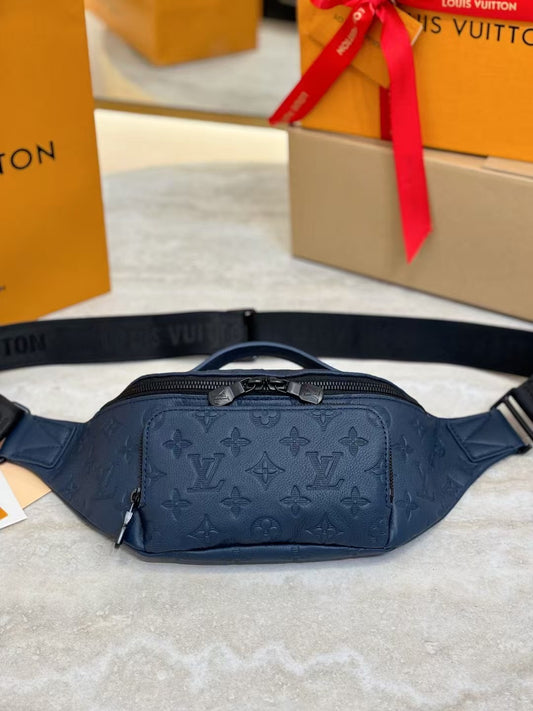 Embossed Belt Bag with Adjustable Strap
