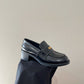 Black Heel Loafers
