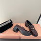 Burgundy Heel Loafers