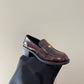 Burgundy Heel Loafers