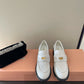White Heel Loafers
