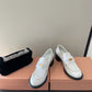 White Heel Loafers