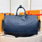Elegant Embossed Travel Duffel Bag ?€? Spacious &amp; Stylish