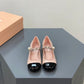 Pink and Black Heels