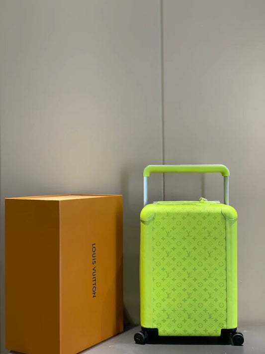 Vibrant Green Travel Trolley