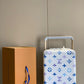 Pastel Monogram Travel Trolley