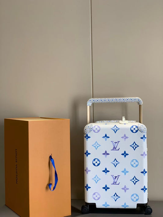 Pastel Monogram Travel Trolley