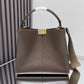 Taupe Dual-Strap Bag