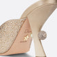 Dior Or Dior Tribales Heeled Slide