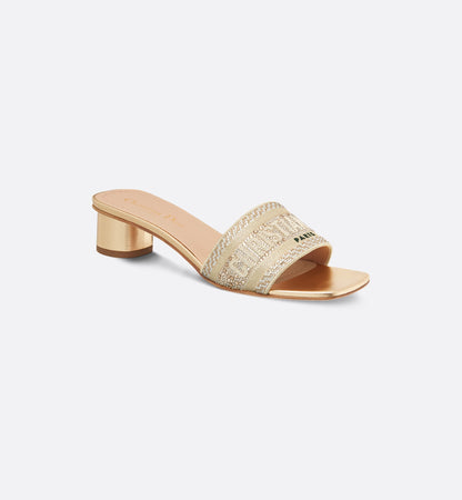 Dior Or Dway Heeled Slide