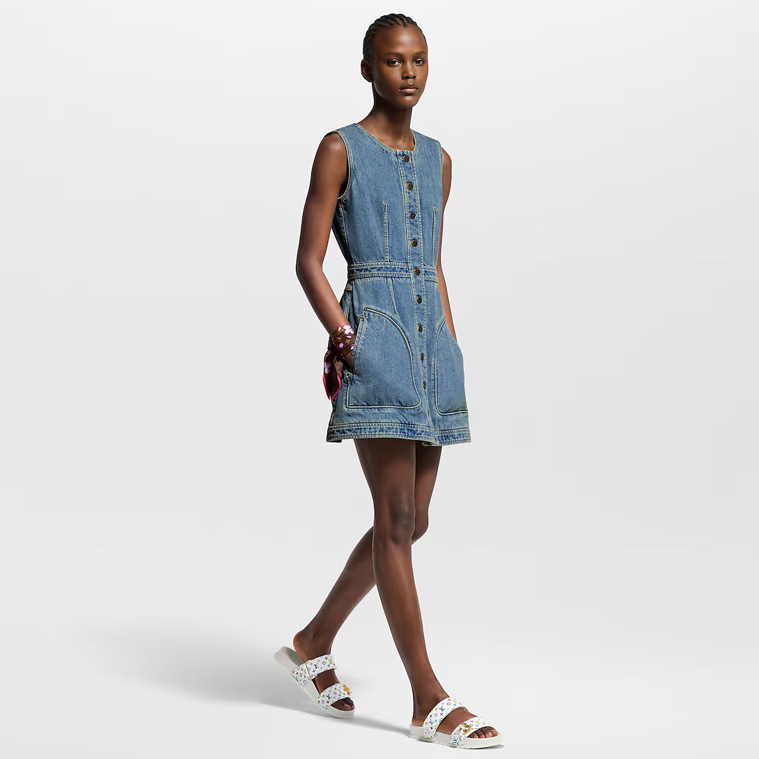 LV x TM Bom Dia Flat Comfort Mule