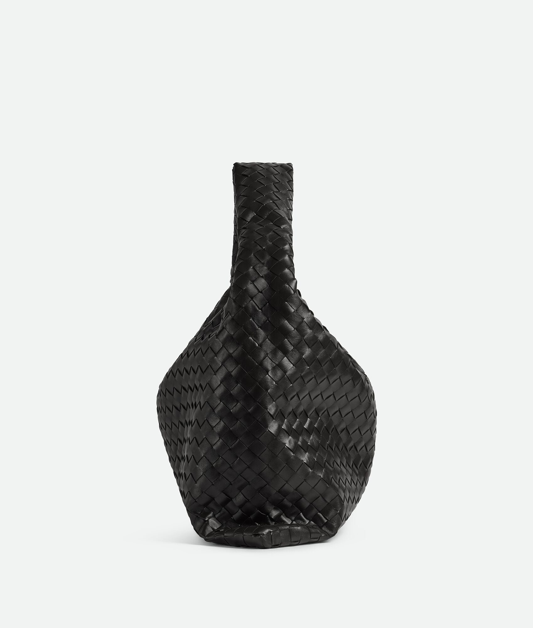 【関税送料込】BOTTEGA VENETA Hop Black Large Hop Shoulder Bag Black | The Webster