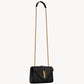 Saint Laurent Envelope Small In Quilted Grain De Poudre Embossed Leather