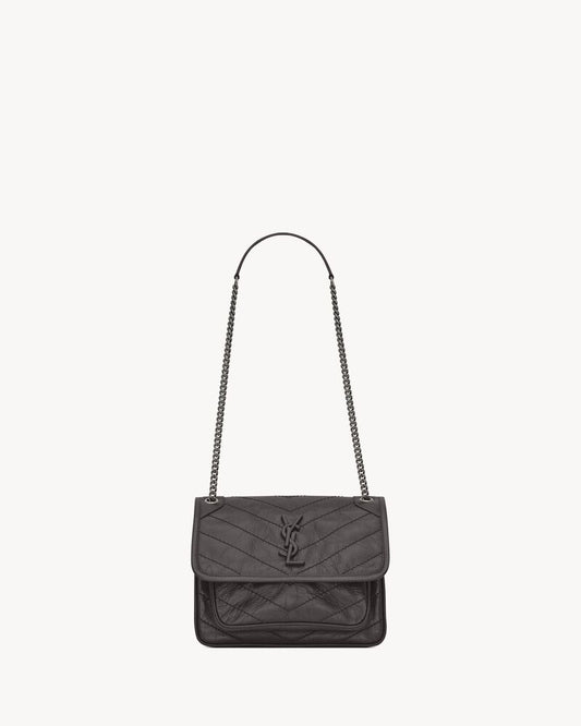 Saint Laurent Niki Baby In Vintage Leather