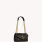 Saint Laurent Calypso Small In Plunged Lambskin