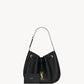 Saint Laurent Paris VII Small Hobo In Grained Leather