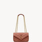Saint Laurent Loulou Small In Quilted Lambskin