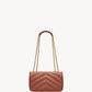 Saint Laurent Loulou Small In Quilted Lambskin