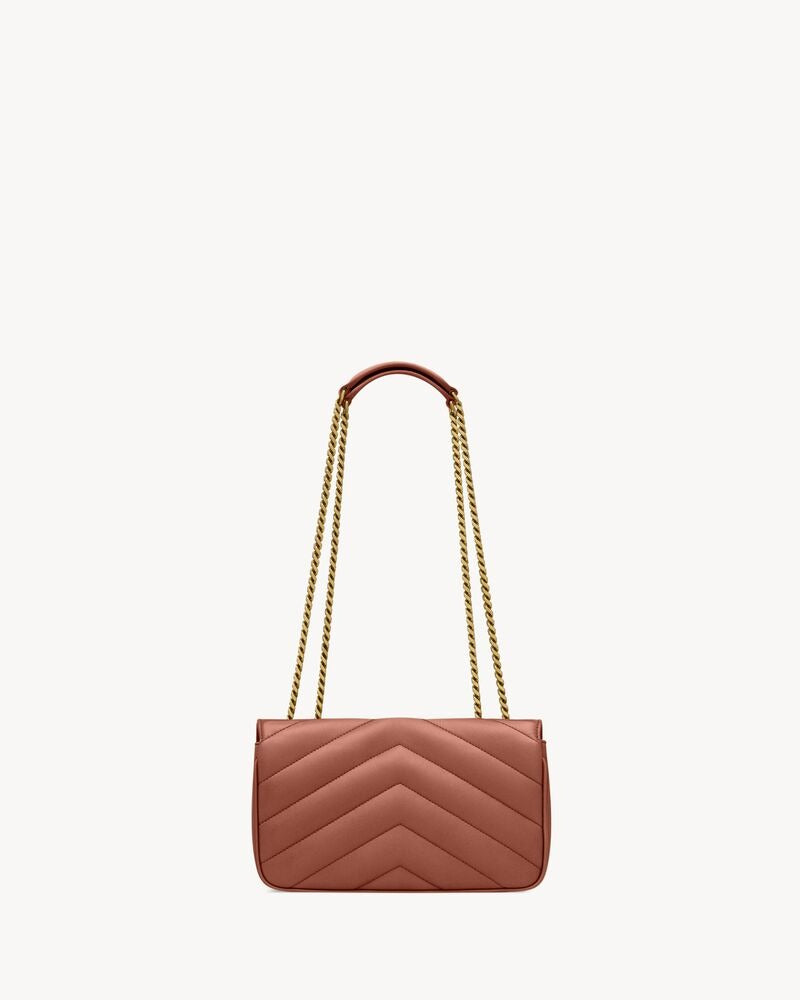 Saint Laurent Loulou Small In Quilted Lambskin